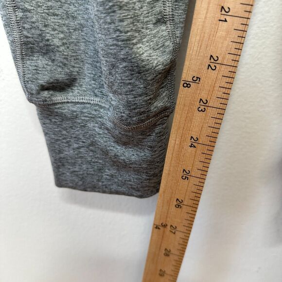 Heathered Gray Harem Fit High Waist ActiveFlex Jogger Pants Side Pockets S - Picture 13 of 16